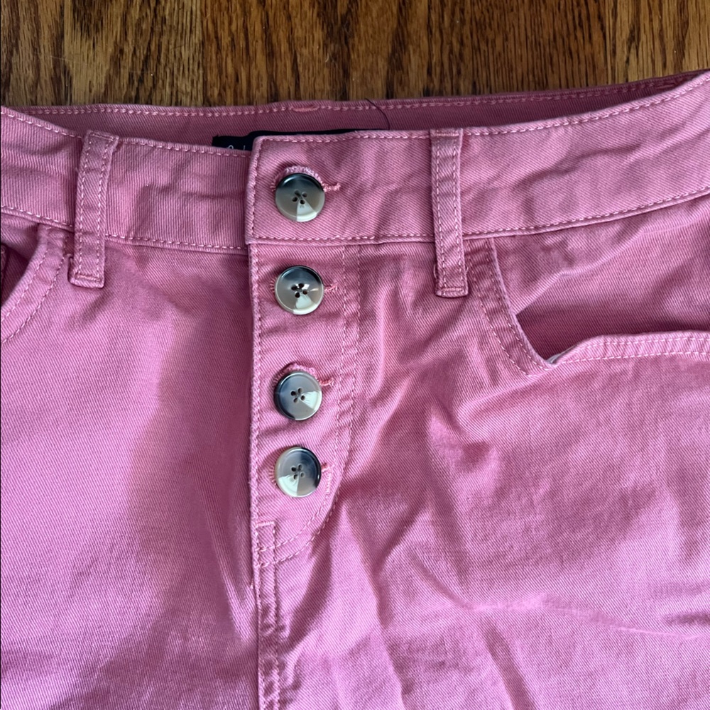 Boden wide leg button fly pants